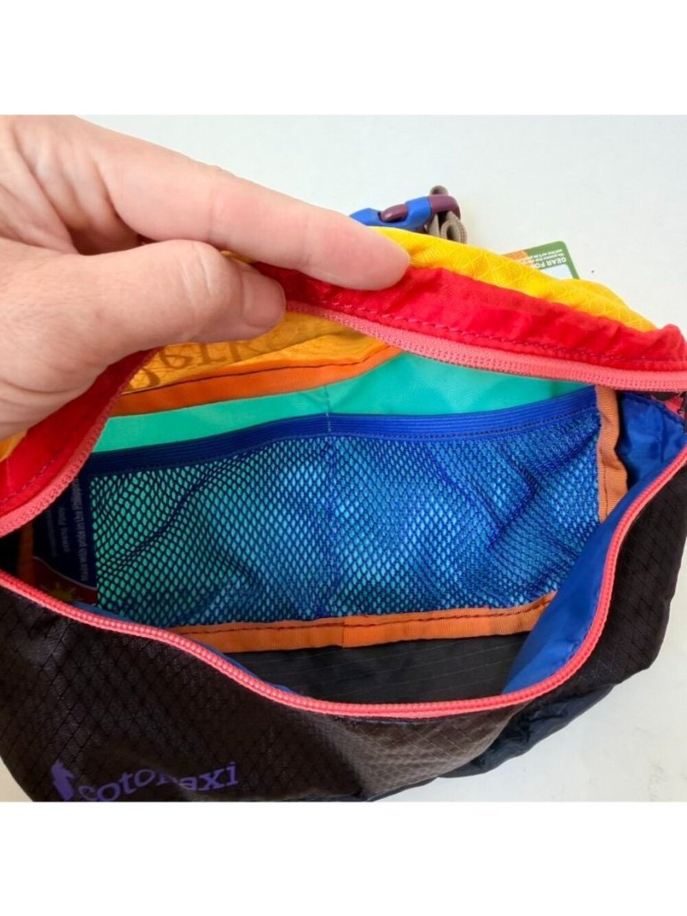 NWT Cotopaxi Customized Bataan 3L Del Dia Fanny Pack Multicolor Outdoor Travel - Picture 4 of 7